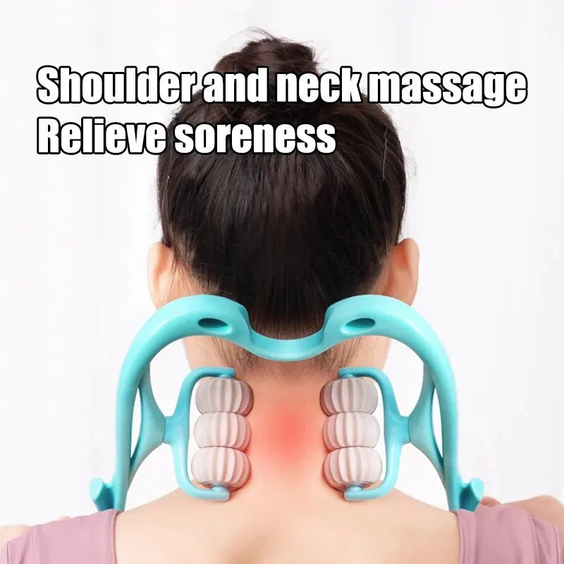 Cervical Neck Massager [BLUE]